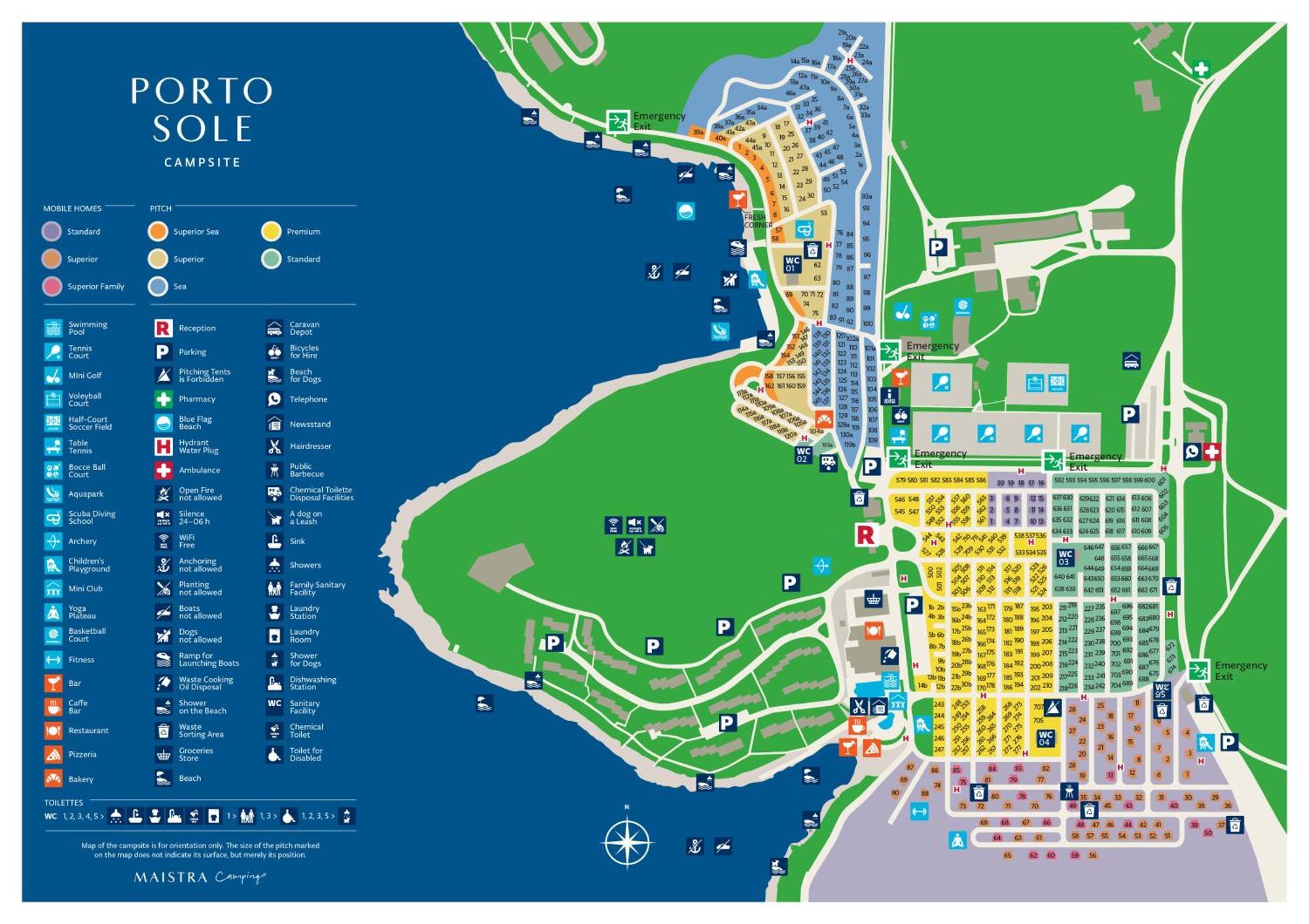 Maistra Camping Porto Sole Pitches Vrsar Exteriör bild
